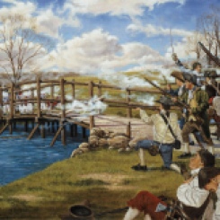 Battle of Concord at Bridge