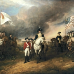 Surrendering of Cornwallis